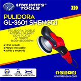 Pulidora Doble Acción GL3601 Con Plato 6" 900w 1600-4800rpm
