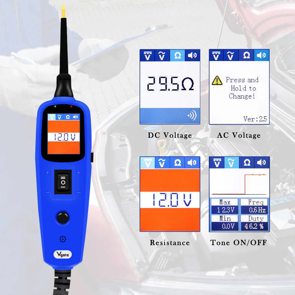 Probador De Circuitos Eléctricos Automotrices PT150 Vgate Original