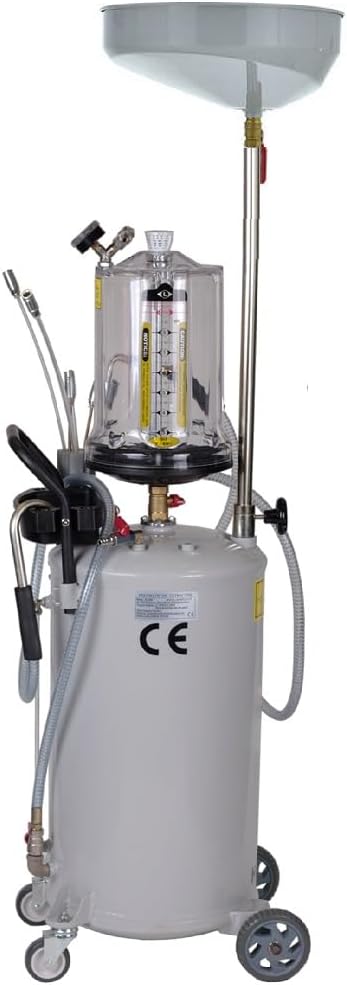 Receptor Extractor De Aceite Usado 80L Con Cámara 10L