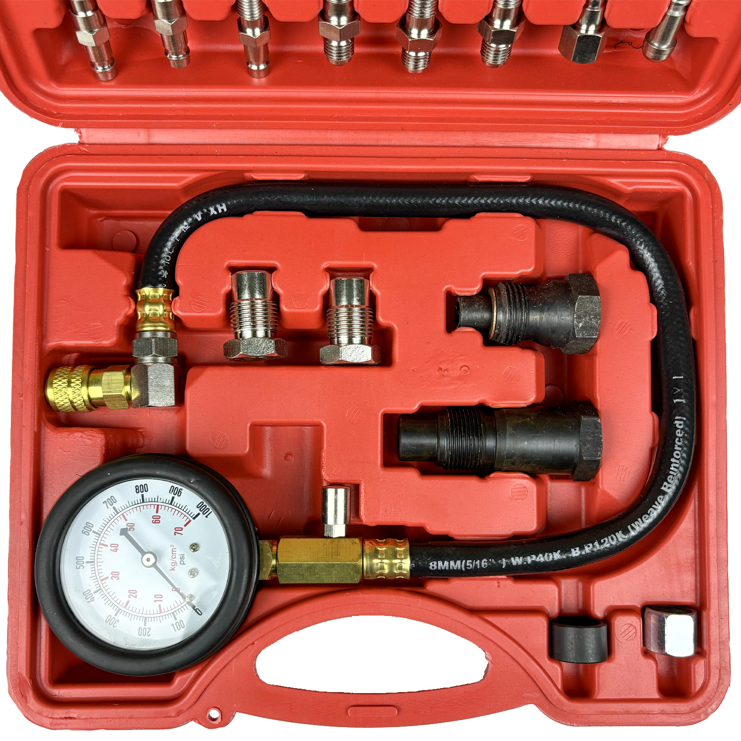 Manómetro Para Presión De Gas Natural Con Adaptadores