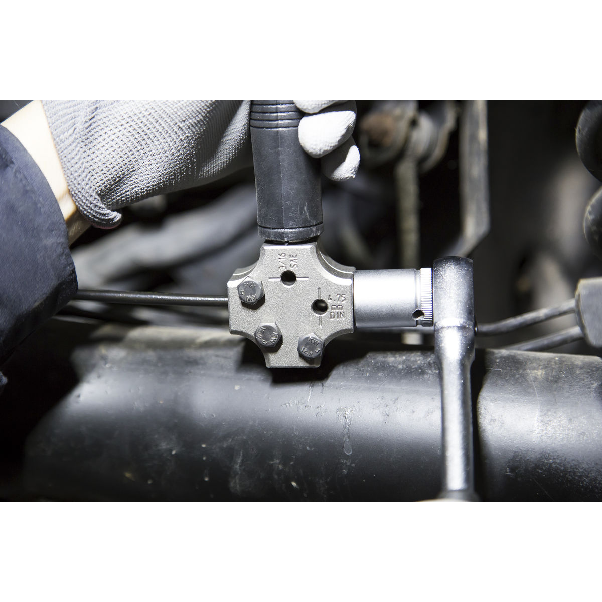 Avellanador Profesional Para Tubos De Frenos Automotriz