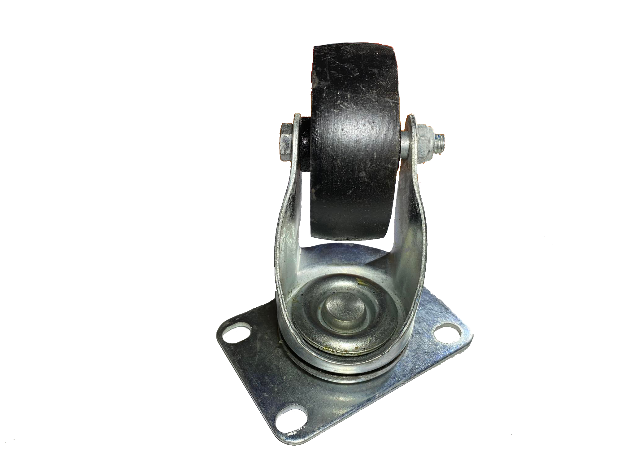 Rueda Metálica Giratoria Para Pluma Hidráulica- CH 3.5"