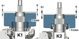 Herramienta para calibrar embrague DSG Gen 2