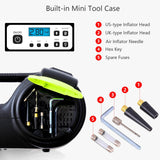 Kit Emergencia 5-1 Gato Y Llave Electrico 12v Hasta 53cm