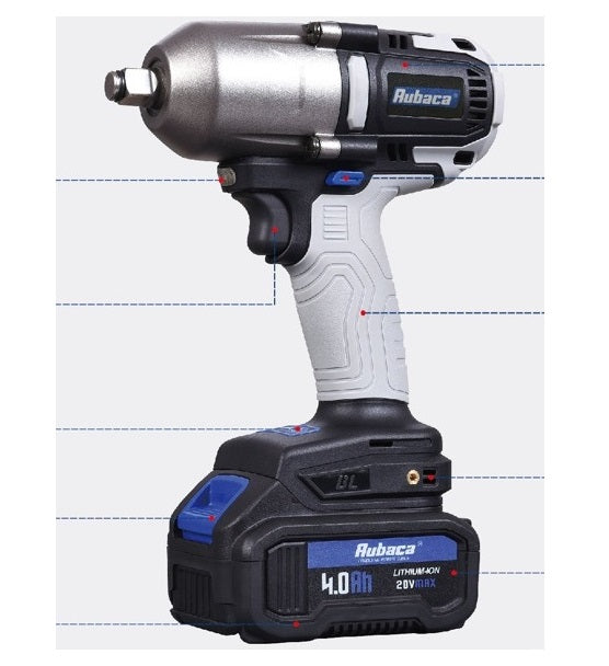Llave de Impacto de Baterías 821Nm 600 lb-pie 20V