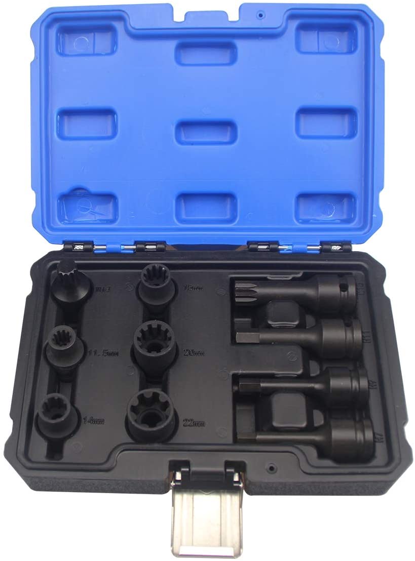 Juego De Dados y Puntas Especiales Para Frenos Calipers Audi VW BMW Benz Porsche