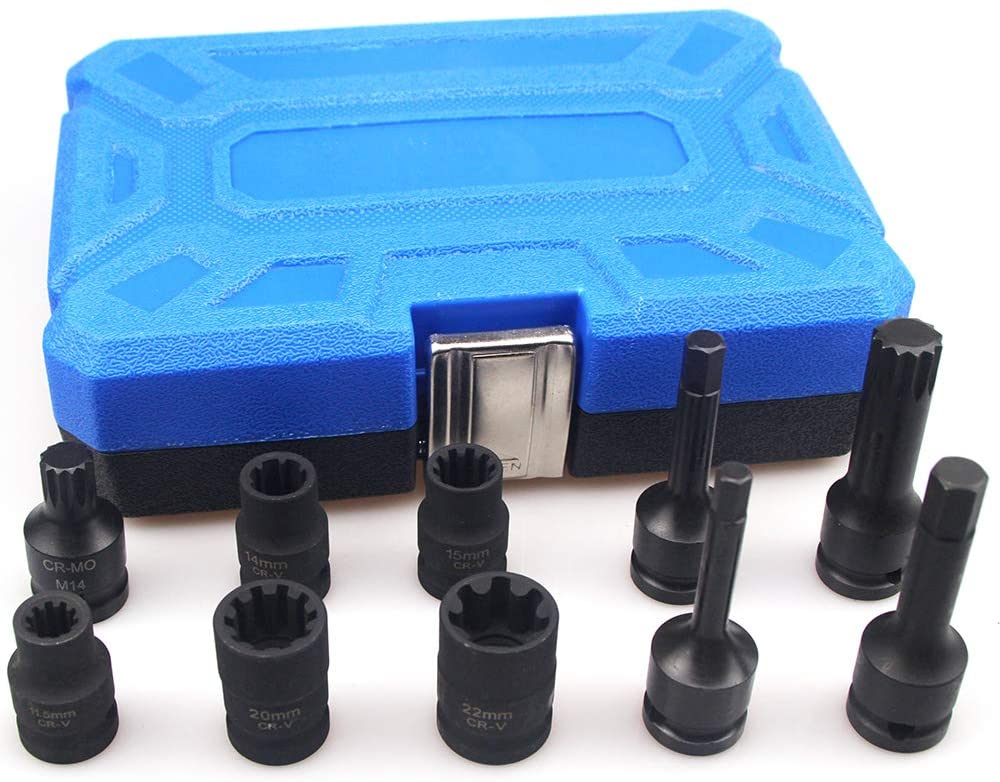 Juego De Dados y Puntas Especiales Para Frenos Calipers Audi VW BMW Benz Porsche