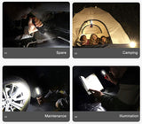 Lámpara Para Taller de Inspección Recargable 300 Lumen + 100 Lumen Led COB