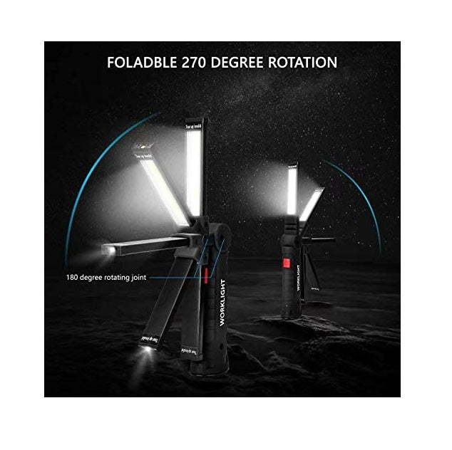 Lámpara Para Taller Recargable USB 360° 5 Modos De Iluminación