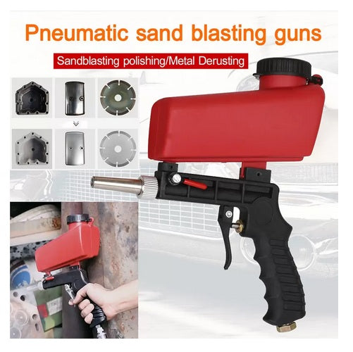Pistola Para Sand Blast De Aluminio
