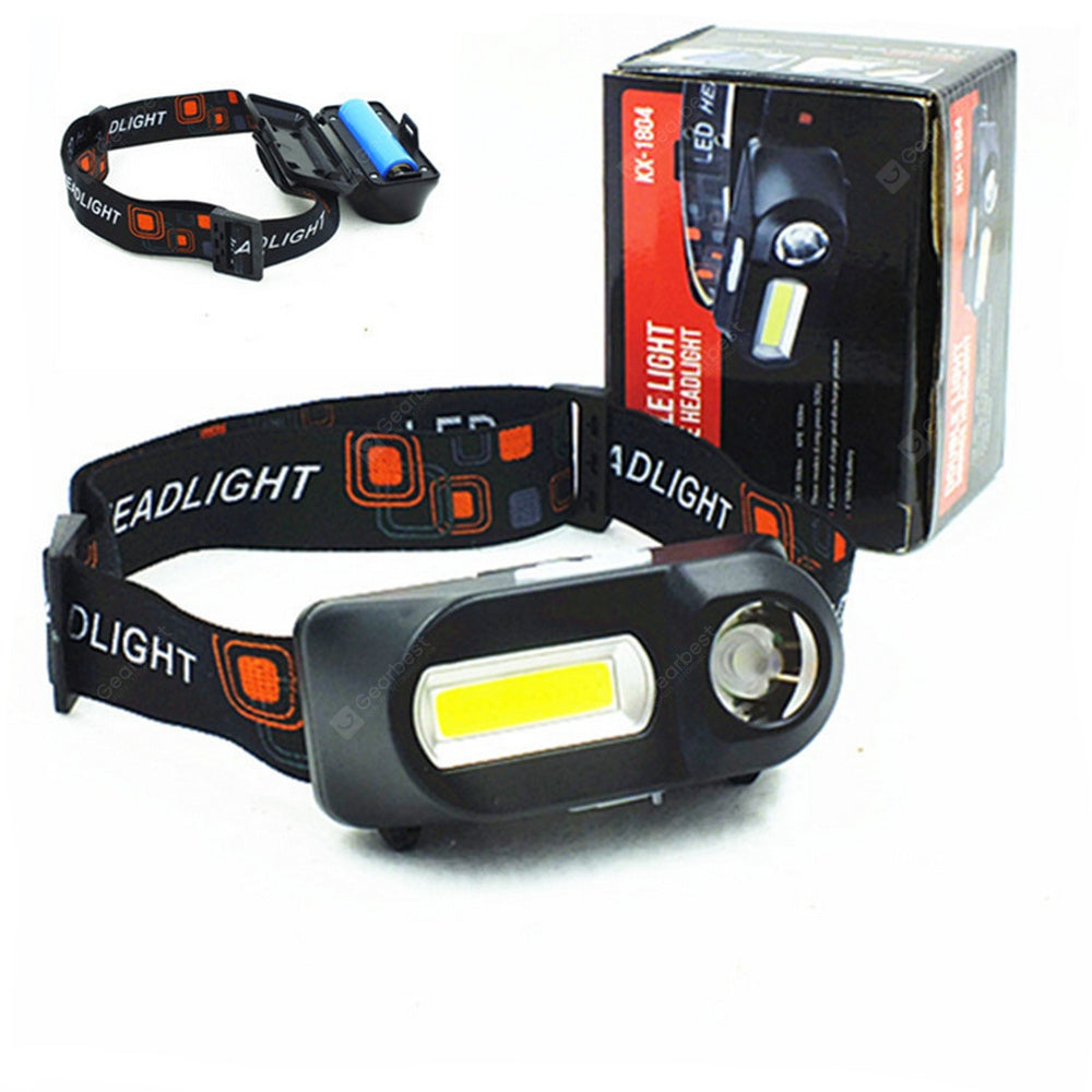Lámpara Tipo Minero 2 LEDS Recargable Sensor De Movimiento