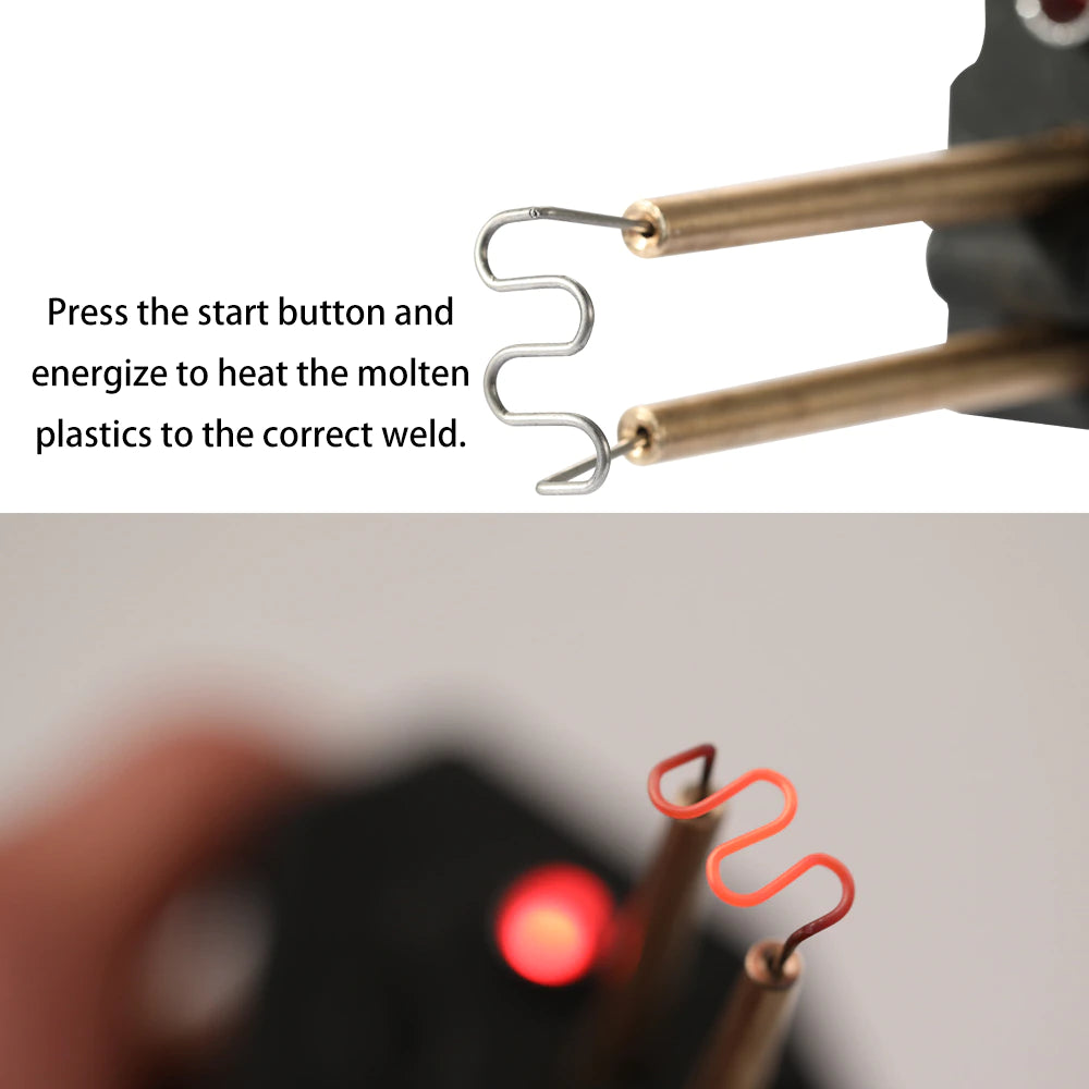 Pistola Para Soldar y Reparar Plásticos Con Grapas