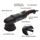 Pulidora Doble Acción Gl930 Con Plato 5" 950w 1000-3800rpm