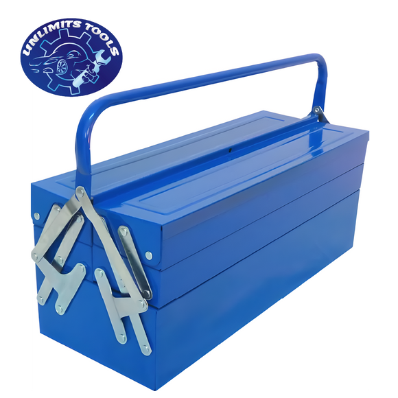 Caja De Herramientas Metalica 5 Compartimientos 42x20x20cm