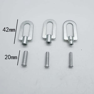 Arandelas Metal Para Clavos De Aluminio Spotter Tipo "M" 20 Piezas