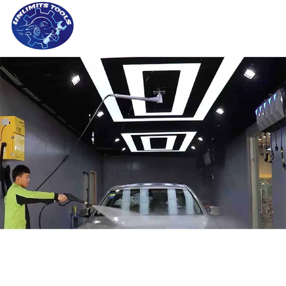 Brazo Giratorio 360º Para Autolavado