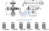 Herramienta Para Prueba De Presion Y Carga De Gas Nitrogeno 100 250 400 Bar